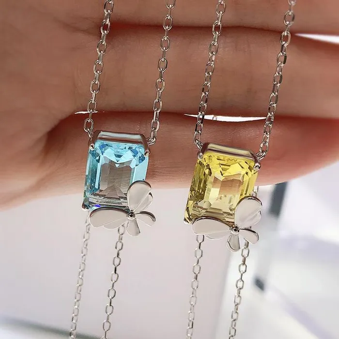 925 Sterling Silver Butterfly Pendant Necklace Shineofidamond Necklaces 925 Sterling Silver Butterfly Pendant Necklace Shineofidamond Necklaces