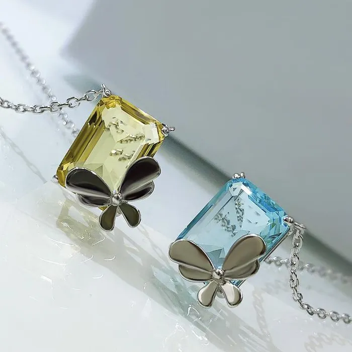 925 Sterling Silver Butterfly Pendant Necklace Shineofidamond Necklaces 925 Sterling Silver Butterfly Pendant Necklace Shineofidamond Necklaces