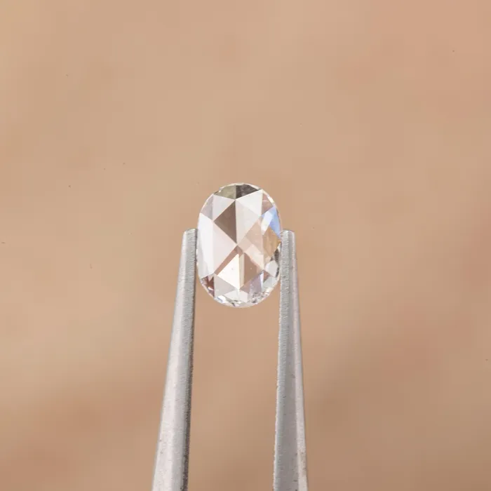 Envero Jewelry 028033ct Calibrated Oval Rose Cut Diamond 60mm Rings