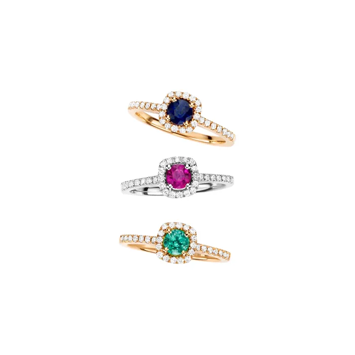 Rings The Private Room Fine Jewelry Blue Sapphire Ring With Diamonds