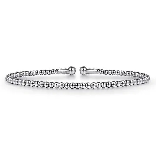 14K White Gold Bujukan Split Bangle GABRIEL CO Bracelets