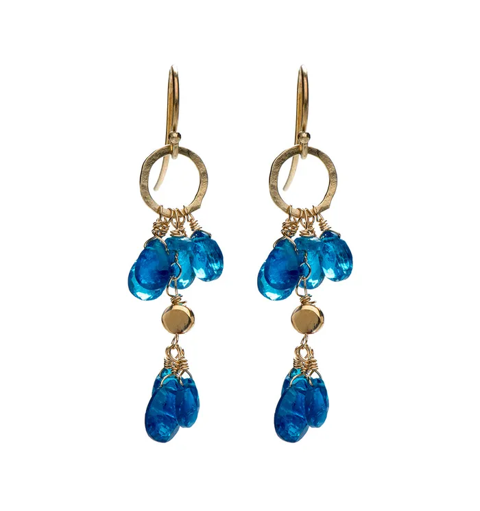 Nava Zahavi Nava Zahavi Blue Tears Earrings Earrings