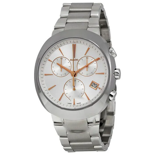 Earrings JMS always Original Rado D Star Chronograph Off White Dial Stainless Steel Mens Watch R15937113 Earrings JMS always Original Rado D Star Chronograph Off White Dial Stainless Steel Mens Watch R15937113