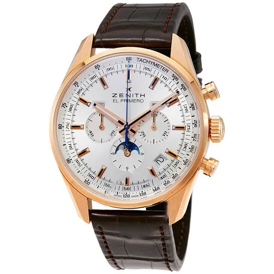 Earrings JMS always Original Zenith El Primero Automatic Silver Dial 18kt Rose Gold Mens Watch 18209141001C494 Earrings JMS always Original Zenith El Primero Automatic Silver Dial 18kt Rose Gold Mens Watch 18209141001C494