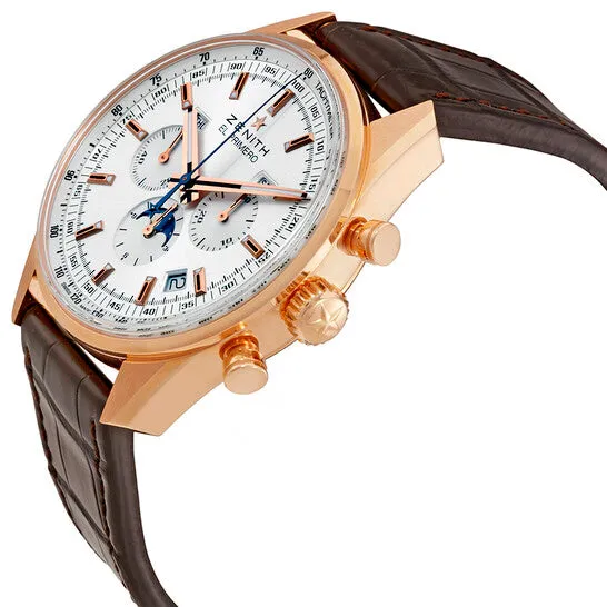Earrings JMS always Original Zenith El Primero Automatic Silver Dial 18kt Rose Gold Mens Watch 18209141001C494 Earrings JMS always Original Zenith El Primero Automatic Silver Dial 18kt Rose Gold Mens Watch 18209141001C494
