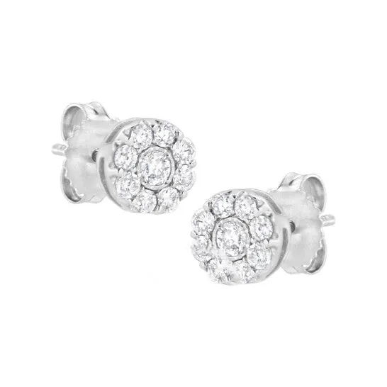 Earrings Original Haus of Brilliance 925 Sterling Silver 58 cttw LabGrown Diamond Flower Earring FG Color VS2SI1 Clarity JMS always Earrings Original Haus of Brilliance 925 Sterling Silver 58 cttw LabGrown Diamond Flower Earring FG Color VS2SI1 Clarity JMS always