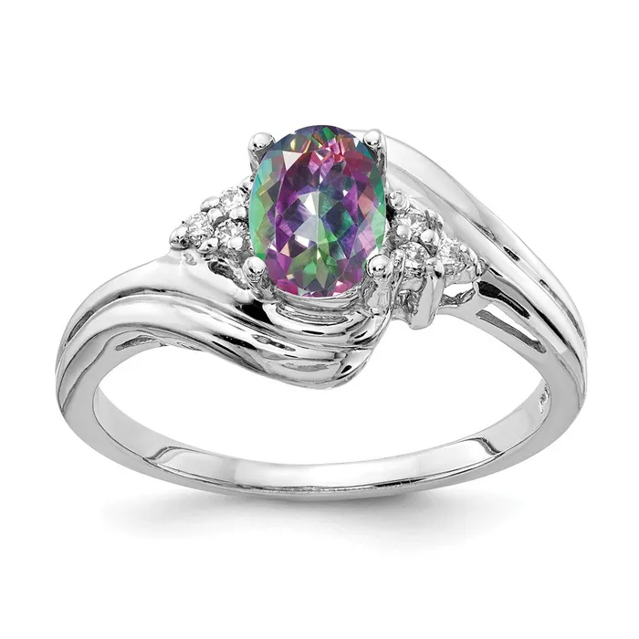 goldiaca Rings 14k White Gold AA Real Diamond ring