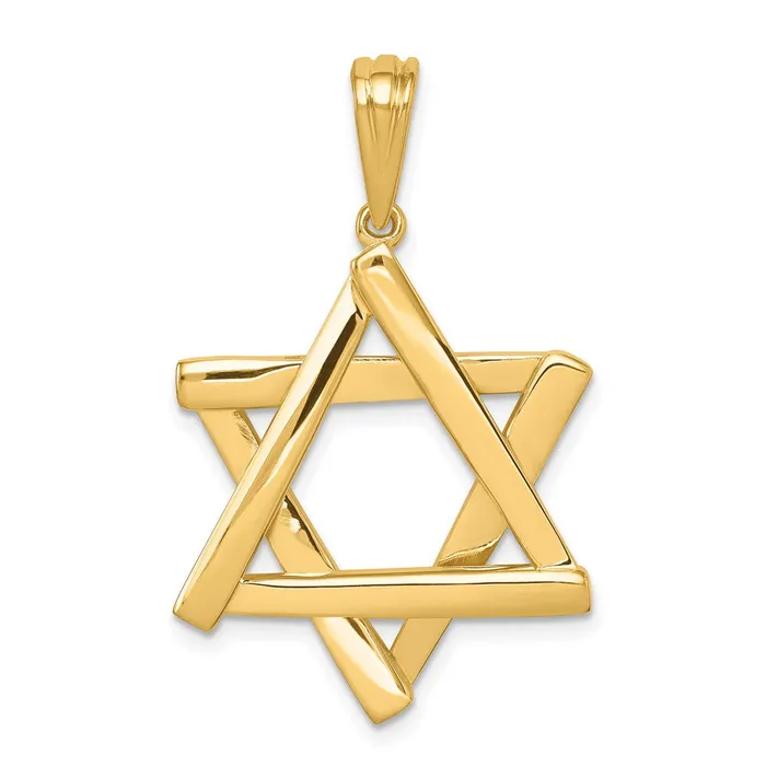 Goldia Necklaces 14k Yellow Gold Star of David Pendant