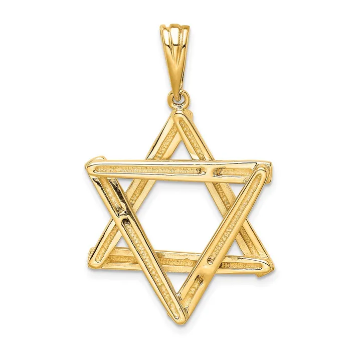 Goldia Necklaces 14k Yellow Gold Star of David Pendant