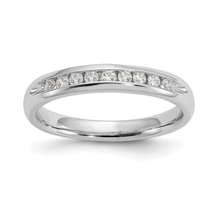 Goldia Rings 14k White Gold 15 Ct Lab Grown Diamond VSSI G Nine Stone Fashion band Goldia Rings 14k White Gold 15 Ct Lab Grown Diamond VSSI G Nine Stone Fashion band