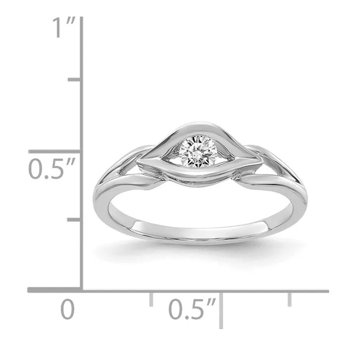 Goldia Rings 14k White Gold A Real Diamond ring