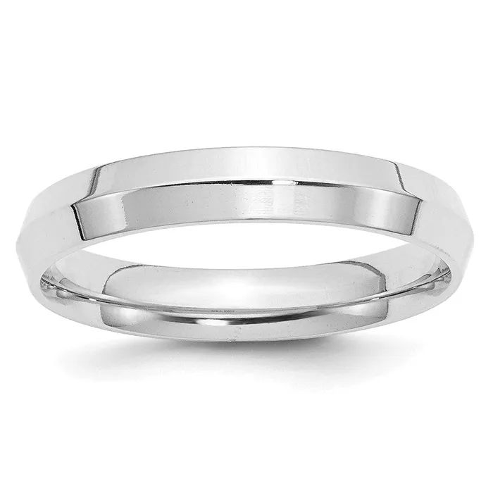 Goldia Solid 10K White Gold 4mm Knife Edge Comfort Fit MensWomens Wedding Band Ring Size 14 Rings Goldia Solid 10K White Gold 4mm Knife Edge Comfort Fit MensWomens Wedding Band Ring Size 14 Rings
