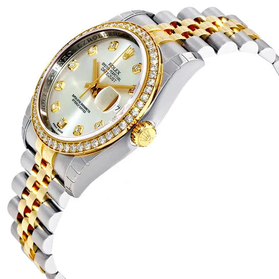 JMS always Bracelets Original Rolex Oyster Perpetual Datejust 36 Silver Dial Stainless Steel and 18K Yellow Gold Jubilee Bracelet Automatic Ladies Watch 116243SDJ JMS always Bracelets Original Rolex Oyster Perpetual Datejust 36 Silver Dial Stainless Steel and 18K Yellow Gold Jubilee Bracelet Automatic Ladies Watch 116243SDJ