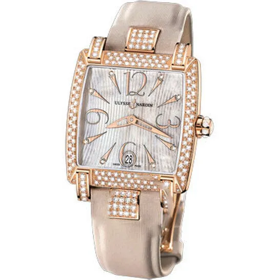 JMS always Original Ulysse Nardin Caprice Honey Mother of Pearl Satin Straps Automatic Ladies Watch 13691AC695 Watches JMS always Original Ulysse Nardin Caprice Honey Mother of Pearl Satin Straps Automatic Ladies Watch 13691AC695 Watches