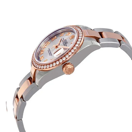 JMS always PreStyled Sets Original Rolex Datejust Sundust Dial Automatic Ladies Steel and 18K Everose Gold Oyster Watch 279381SNRO JMS always PreStyled Sets Original Rolex Datejust Sundust Dial Automatic Ladies Steel and 18K Everose Gold Oyster Watch 279381SNRO