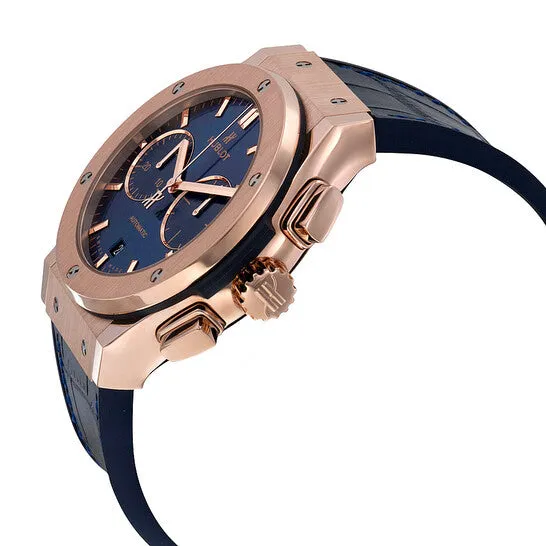 JMS always Rings Original Hublot Classic Fusion Automatic Blue Sunray Dial 18kt King Gold Mens Watch 521OX7180LR JMS always Rings Original Hublot Classic Fusion Automatic Blue Sunray Dial 18kt King Gold Mens Watch 521OX7180LR