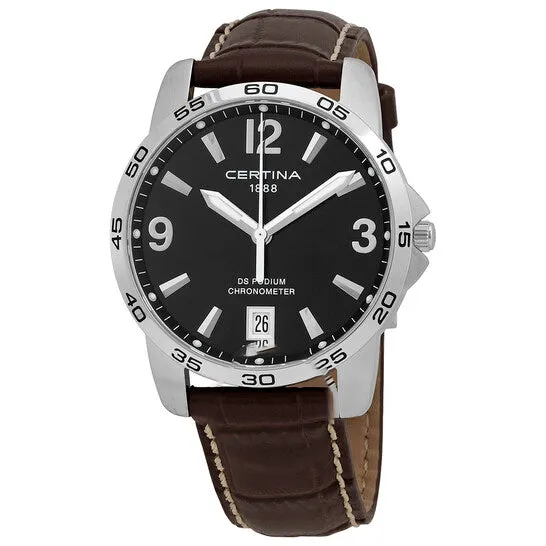 JMS always Watches Original Certina DS Podium Quartz Black Dial Watch C0344511605700 JMS always Watches Original Certina DS Podium Quartz Black Dial Watch C0344511605700
