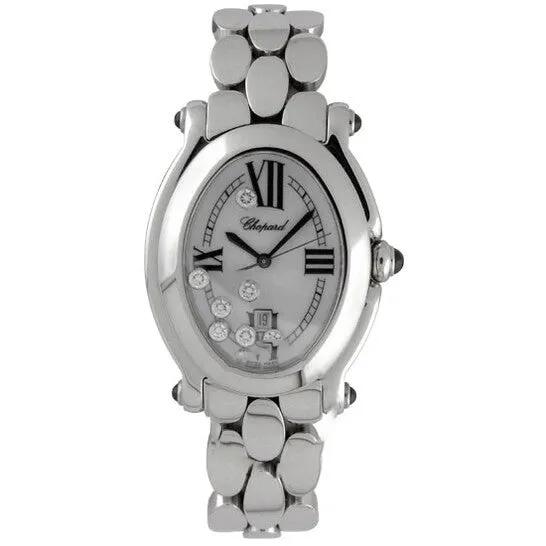 JMS always Watches Original Chopard Happy Sport Diamond Steel Ladies Watch 27841823 JMS always Watches Original Chopard Happy Sport Diamond Steel Ladies Watch 27841823