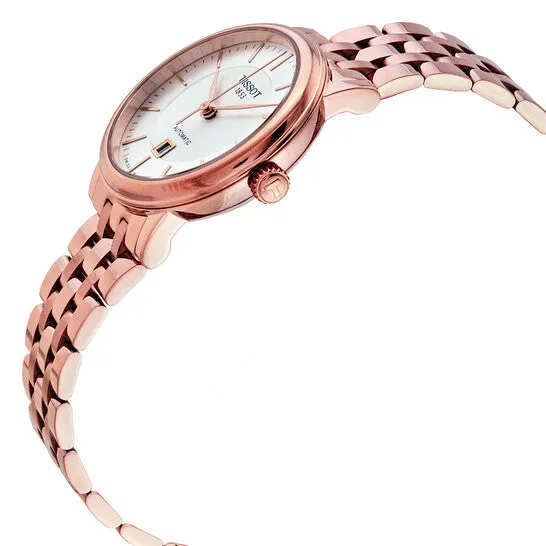 JMS always Watches Original Tissot Carson Premium Automatic Silver Dial Ladies Watch T1222073303100 JMS always Watches Original Tissot Carson Premium Automatic Silver Dial Ladies Watch T1222073303100