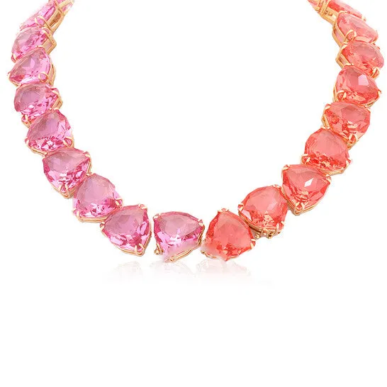 Necklaces JMS always Original Swarovski Millenia Multicolored Triangle Necklace Necklaces JMS always Original Swarovski Millenia Multicolored Triangle Necklace