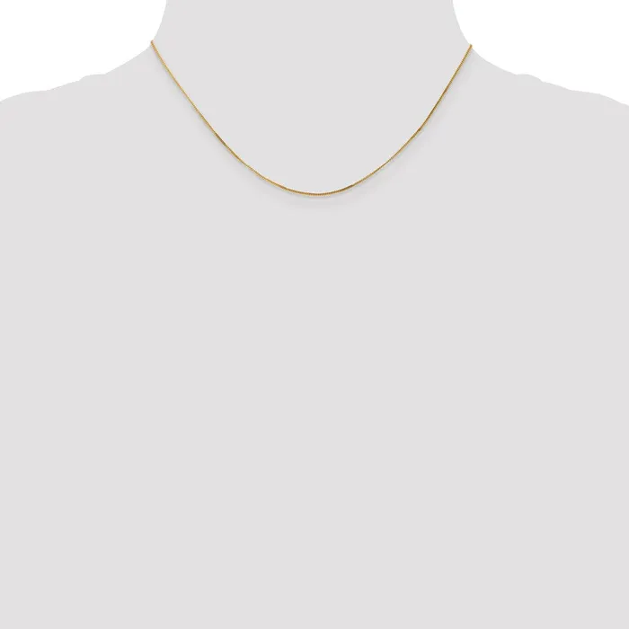 Necklaces MDS 14K Yellow Gold 16 inch 9mm Curb with Spring Ring Clasp Pendant Chain Necklace Necklaces MDS 14K Yellow Gold 16 inch 9mm Curb with Spring Ring Clasp Pendant Chain Necklace