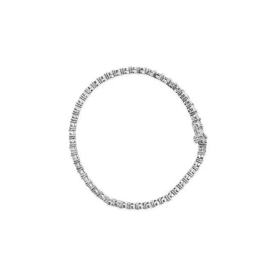 Original 925 Sterling Silver 12 Cttw Lab Grown Diamond IllusionSet Miracle Plate Tennis Bracelet GH Color SI1SI2 Clarity Size 725 JMS always Bracelets Original 925 Sterling Silver 12 Cttw Lab Grown Diamond IllusionSet Miracle Plate Tennis Bracelet GH Color SI1SI2 Clarity Size 725 JMS always Bracelets