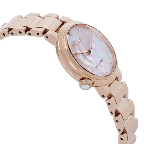 Original Citizen EcoDrive Mother of Pearl Dial Ladies Watch EM091284Y JMS always Watches Original Citizen EcoDrive Mother of Pearl Dial Ladies Watch EM091284Y JMS always Watches