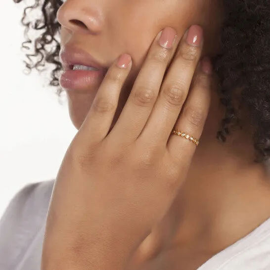 Original Elegant Confetti Womens 18K Yellow Gold Plated CZ Simulated Diamond Zig Zag Stackable Ring JMS always Rings Original Elegant Confetti Womens 18K Yellow Gold Plated CZ Simulated Diamond Zig Zag Stackable Ring JMS always Rings