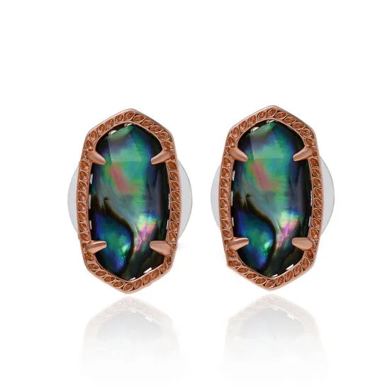 Original Kendra Scott Ellie 14K Gold Plated and Abalone Shell Stud Earrings 4217703459 JMS always Earrings Original Kendra Scott Ellie 14K Gold Plated and Abalone Shell Stud Earrings 4217703459 JMS always Earrings