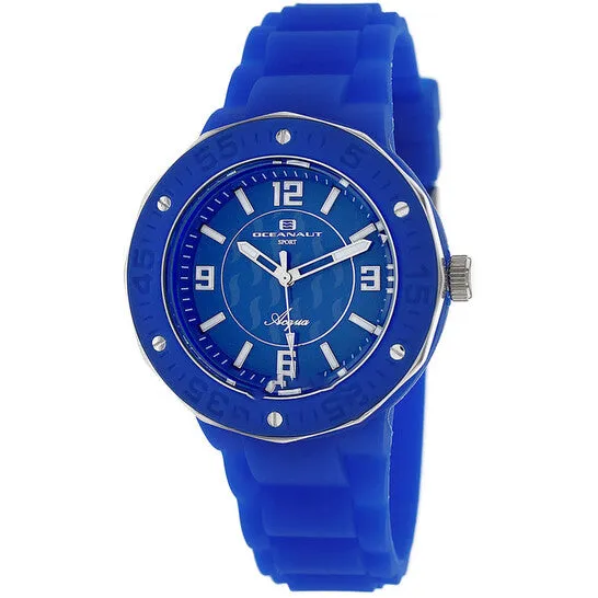 Original Oceanaut Acqua Blue Dial Rubber Strap Ladies Watch OC0210 JMS always Watches Original Oceanaut Acqua Blue Dial Rubber Strap Ladies Watch OC0210 JMS always Watches