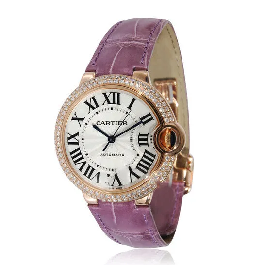 Original Preowned Cartier Ballon Bleu de Cartier Diamond White Guilloche Dial Ladies Watch WJBB0009 JMS always Watches Original Preowned Cartier Ballon Bleu de Cartier Diamond White Guilloche Dial Ladies Watch WJBB0009 JMS always Watches