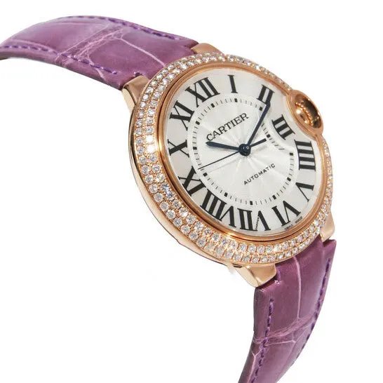 Original Preowned Cartier Ballon Bleu de Cartier Diamond White Guilloche Dial Ladies Watch WJBB0009 JMS always Watches Original Preowned Cartier Ballon Bleu de Cartier Diamond White Guilloche Dial Ladies Watch WJBB0009 JMS always Watches