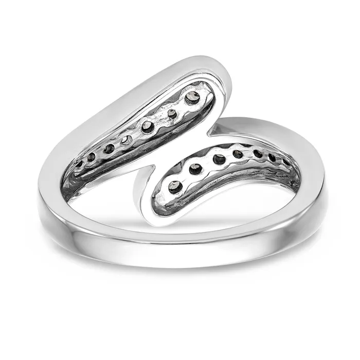 Rings Goldiacom 14K White Gold Diamond Band