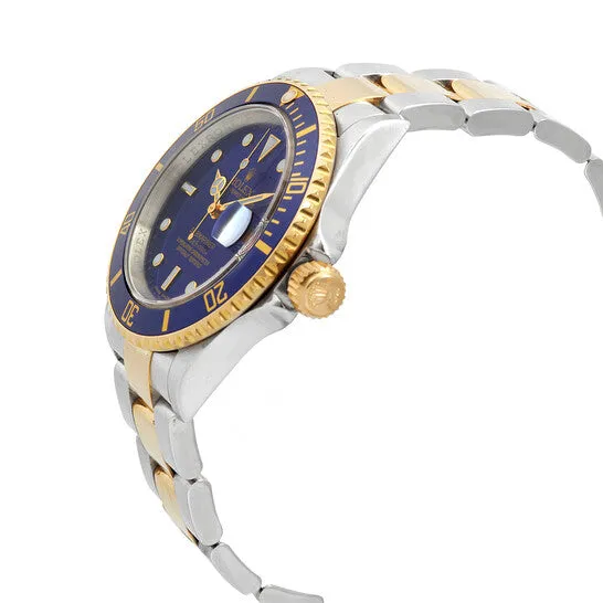 Rings Original Preowned Rolex Submariner Blue Dial TwoTone Mens Watch 16613BLSO JMS always Rings Original Preowned Rolex Submariner Blue Dial TwoTone Mens Watch 16613BLSO JMS always