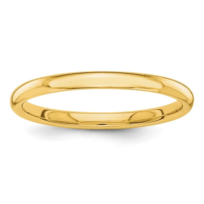 Rings Solid 18K Yellow Gold Polished 2mm MensWomens Wedding Band Ring Size 6 Goldia Rings Solid 18K Yellow Gold Polished 2mm MensWomens Wedding Band Ring Size 6 Goldia
