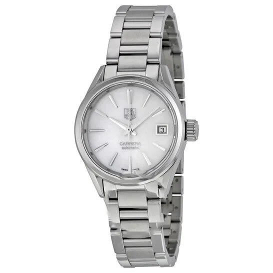 Watches JMS always Original Tag Heuer Carrera Automatic Mother of Pearl Dial Ladies Watch WAR2411BA0776 Watches JMS always Original Tag Heuer Carrera Automatic Mother of Pearl Dial Ladies Watch WAR2411BA0776
