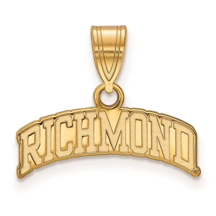 10K Yellow Gold Gold University of Richmond Medium Script Pendant TreasureFineJewelers PreStyled Sets 10K Yellow Gold Gold University of Richmond Medium Script Pendant TreasureFineJewelers PreStyled Sets