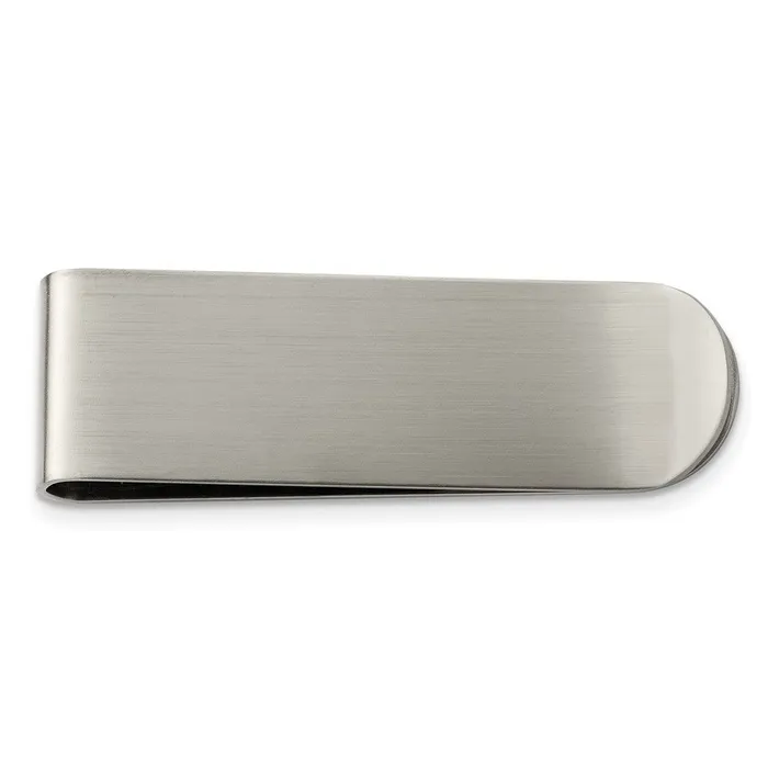 Chisel Stainless Steel Brushed Money Clip TreasureFineJewelers Bracelets