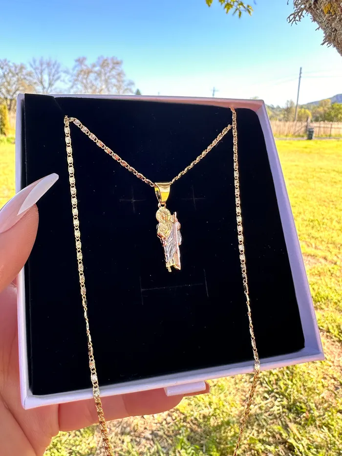 MP Jewelry Necklaces Gold Filled Saint Jude Necklace