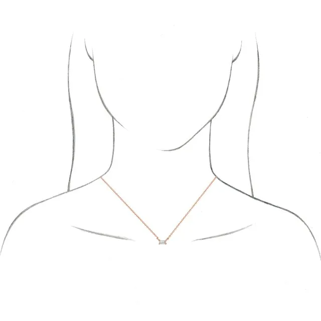 Necklaces TreasureFineJewelers 14K Yellow Gold Natural Sky Blue Topaz Solitaire 18 Necklace