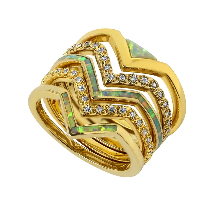 Rings vendorunknown Arris Stackable Ring Set