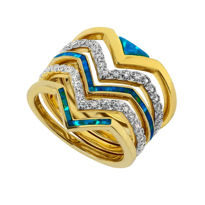 Rings vendorunknown Arris Stackable Ring Set Rings vendorunknown Arris Stackable Ring Set
