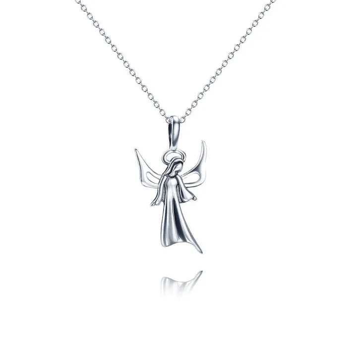 S925 Angelic Virgin Mary Virgencita Necklace Trendolla Jewelry Necklaces