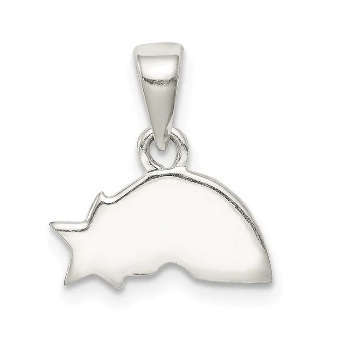 Sterling Silver Enamel Rainbow Pendant TreasureFineJewelers Necklaces