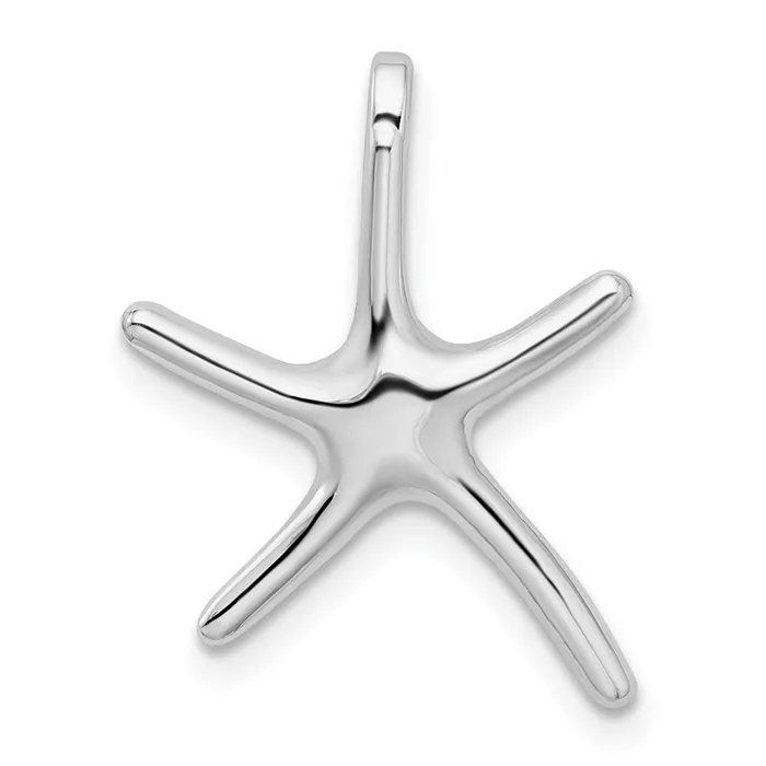 TreasureFineJewelers Rings Sterling Silver Polished Dancing Starfish Slide TreasureFineJewelers Rings Sterling Silver Polished Dancing Starfish Slide