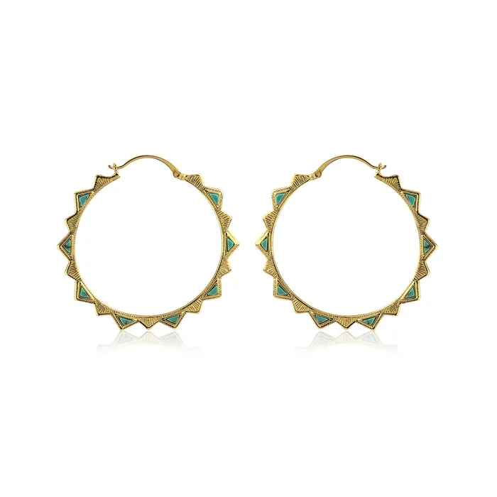 vendorunknown Earrings Arapaho Hoop