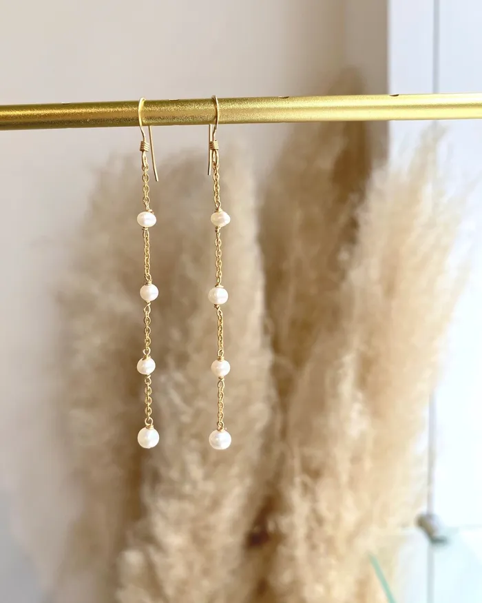Earrings ERIJEWELRY Shidare drop earrings Earrings ERIJEWELRY Shidare drop earrings