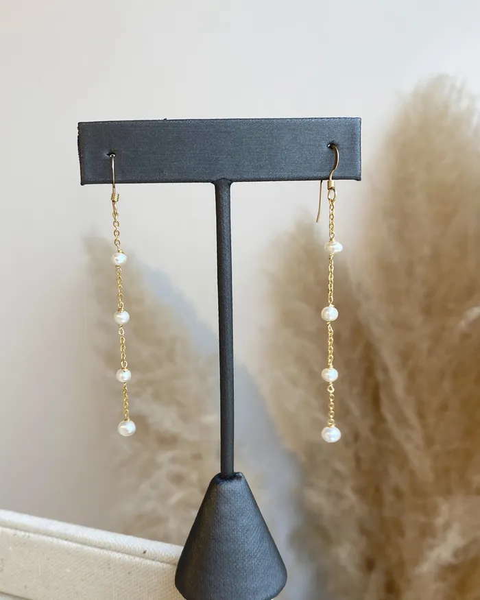 Earrings ERIJEWELRY Shidare drop earrings Earrings ERIJEWELRY Shidare drop earrings