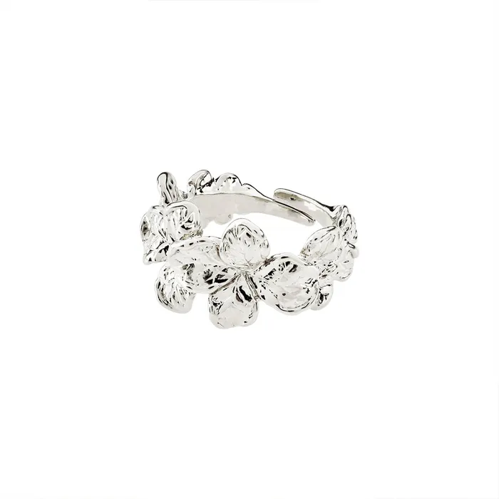 Echo Silver Plated Ring Pilgrim Rings
