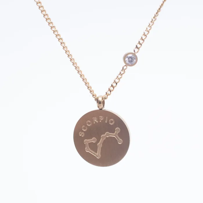 FAB Accessories Necklaces Scorpio Constellation Necklace